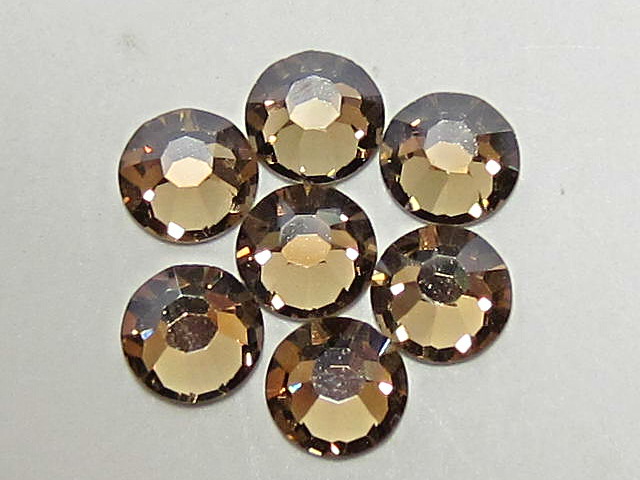72 pcs. 20ss LIGHT COLORADO TOPAZ MYSTIQUE (maxima) FLATBACK PRECIOSA Rhinestones